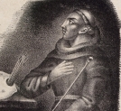 Portret Franciszka Lekszyckiego - akwaforta.