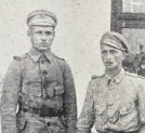 Stefan i Zygmunt Pomarańscy jako Kadrowcy, Kielce, Sierpień 1914 r.