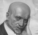Fotografia obrazu Czesława Wierusz Kowalskiego przedstawiającego portret Mariana Reitera.