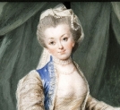 "Portret ks.Izabelli z Flemingów Czartoryskiej (1746-1835) w stylizowanym stroju polskim"  Daniela Chodowieckiego (?)