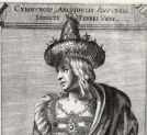 "Cymburgis, Archiducis Austriæ Ernesti Ferrei Uxor".