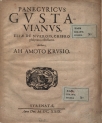 Daniel Krusius "Panegirycus Gustavianus" (strona tytułowa, druk Jan Rossowski)