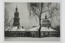 Lwów, kościół o.o. dominikanów i cerkiew wołoska w zimie. (fot. Adam Lenkiewicz)