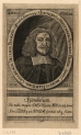 Joachim Pastorius, grafika portretowa (autor: Nicolaus Lang, ok. 1685)