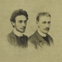 Emil Haecker i Tadeusz Reger po relegowaniu z uniwersytetu w 1893 r.