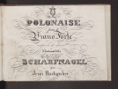 Jan Ruckgaber "Polonaise : pour le piano-forte: op. 19" (strona tytułowa)