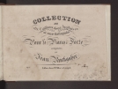 Jan Ruckgaber "Collection de dix Cotillons: deux Anglaises et une Gallopade: pour le piano-forte: op. 9" (strona tytułowa)