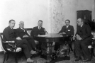 Spotkanie marszałka Sejmu Macieja Rataja z przedstawicielami sejmowych klubów poselskich.  (1922 - 1928  r.)