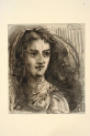 Cyprian Kamil  Norwid, portret młodej kobiety (1863 r.)