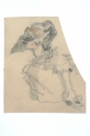Cyprian Kamil Norwid, szkic popiersia kobiety w masce balowej (1841-1883 r.)