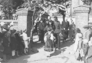 Ślub córki gen. Władysława Sikorskiego Zofii Sikorskiej ze Stanisławem Leśniowskim.  (foto. J. Trando, październik 1936 r.)