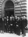Wizyta ambasadora nadzwyczajnego Belgii Adolfa Maxa w Polsce celem dokonania notyfikacji wstąpienia na tron króla Belgów Leopolda III 12.06.1934 roku.