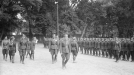 Wizyta dowódcy Brygady Pancerno-Motorowej płk. dypl. Stefana Roweckiego w koszarach 1 Pułku Strzelców Konnych 3.08.1939 r.