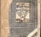 Biblia wydrukowana w Brześciu Litewskim w 1563 roku.