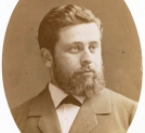 Portret Józefa Natansona z 1881 roku.