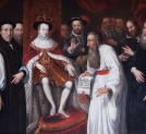 "Edward VI Granting Permission to John a Lasco to Set Up a Congregation for European Protestants in London in 1550. "