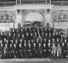 Uroczyste posiedzenie Magistratu m.st. Warszawy z okazji zakończenia pięcioletniej kadencji w lipcu 1932 roku.
