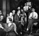 Zespół realizujący film "Zew morza"  w 1927 roku.