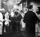 Na planie filmu Edwarda Puchalskiego i Józefa Węgrzyna "Trędowata" z 1926 roku.