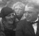 Kazimierz Junosza-Stępowski z rodziną w 1924 roku.