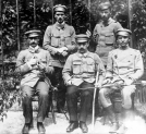 Współorganizatorzy Związku Strzeleckiego w 1914 roku w Ropience.