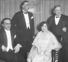 Artyści biorący udział w polskim koncercie symfonicznym w Wiedniu 14.03.1928 r.