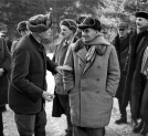 Polowanie reprezentacyjne w Białowieży w lutym 1937 roku.