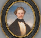 "Adam Potocki, (1822-1872), syn Artura i Zofii z Branickich z Krzeszowic wg miniatury Moritza Daffingera" .