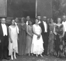 Bal "polskiego perkalu" w gmachu Prezydium Rady Ministrów w Warszawie, 1930 rok.