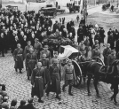 Pogrzeb byłego premiera Walerego Sławka w Warszawie, 04.04.1939 r.