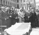 Uroczystość poświęcenia sztandaru Związku Inwalidów Wojennych RP w Warszawie w lipcu 1930 roku.