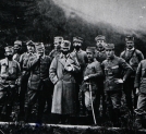 Komendant Bolesław Roja wraz z grupą oficerów IV batalionu w Nemet Mokra, 1914 rok.