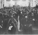 Akademia z okazji dziewiątej rocznicy pontyfikatu papieża Piusa XI w sali Rady Miejskiej w lutym 1931 roku.