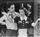 Lidia Wysocka i Jerzy Roland w przedstawieniu "Nowa Dalila" w Teatrze Małym w Warszawie w 1938 roku.