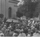 Pogrzeb profesora Władysława Leopolda Jaworskiego w Krakowie w 1930 roku.