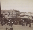 Uroczystość położenia kamienia węgielnego pod sobór św. Aleksandra Newskiego na placu Saskim 30.08.1894 r.
