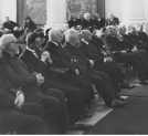 Posiedzenie poświęcone twórczości Michaela de Montaigne`a w sali honorowej Towarzystwa Naukowego Warszawskiego 28.04.1933 r.