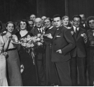 Przyjęcie imieninowe u śpiewaczki Janiny Korolewicz-Waydowej w 1935 r.