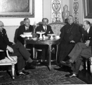 Przyjęcie w Prezydium Rady Ministrów z okazji uchwalenia nowej konstytucji 24.03.1935 r.