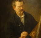 "Portret malarza Dawida Carla Franza" Wilhelma Augusta Stryowskiego.