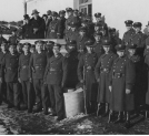 Wizyta wojewody Stefana Kirtiklisa w Straży Granicznej w Gdynii w marcu 1932 r.