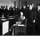 Pierwsze posiedzenie Rady Naukowej Wychowania Fizycznego w sali konferencyjnej Ministerstwie Spraw Wojskowych w Warszawie w lutym 1927 r.