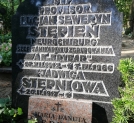 Grób prof. Lucjana Seweryna Stępnia na cmentarzu Zakładu dla Niewidomych w Laskach pod Warszawą.