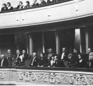 Widownia Teatru Polskiego podczas przedstawienia "Virtuti militari" w styczniu 1932 r.