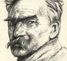 "Portret Józefa Piłsudskiego" Ignacego Łopieńskiego.