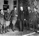 Delegacja 3 Pułku Lotniczego na audiencji u prezydenta RP Ignacego Mościckiego 10.05.1933 r.