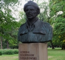 Pomnik generała Stanisława Sosabowskiego w parku Jordana w Krakowie.