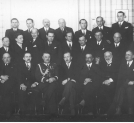 Odczyt wiceministra komunikacji Aleksandra Bobkowskiego w oddziale Ligi Drogowej we Lwowie w lutym 1935 r.