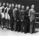 Turniej eliminacyjny w Berlinie do meczu pięściarskiego Europa - Ameryka w maju 1938 r.