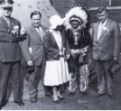 Członkowie polskiej delegacji na kongres kombatanów zrzeszonych w FIDAC podczas pobytu w Indianapolis we wrześniu 1930 r.